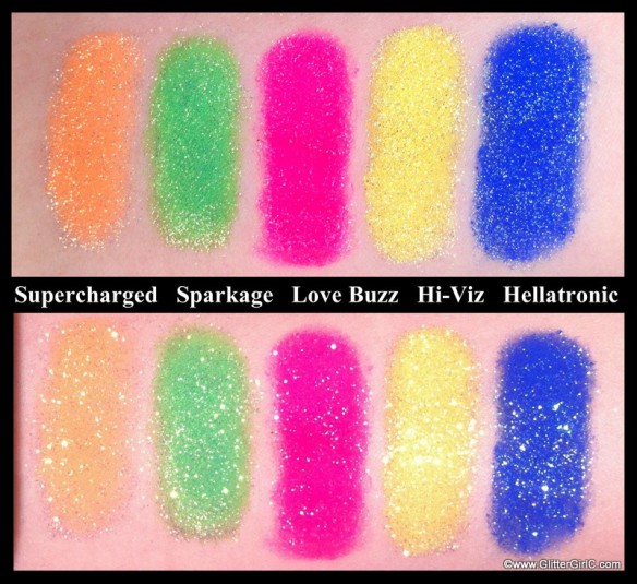 Suharpill electrocute swatches