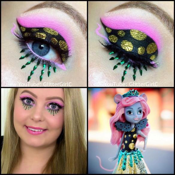Monster High Mouscedes King Makeup :D | GlitterGirlC